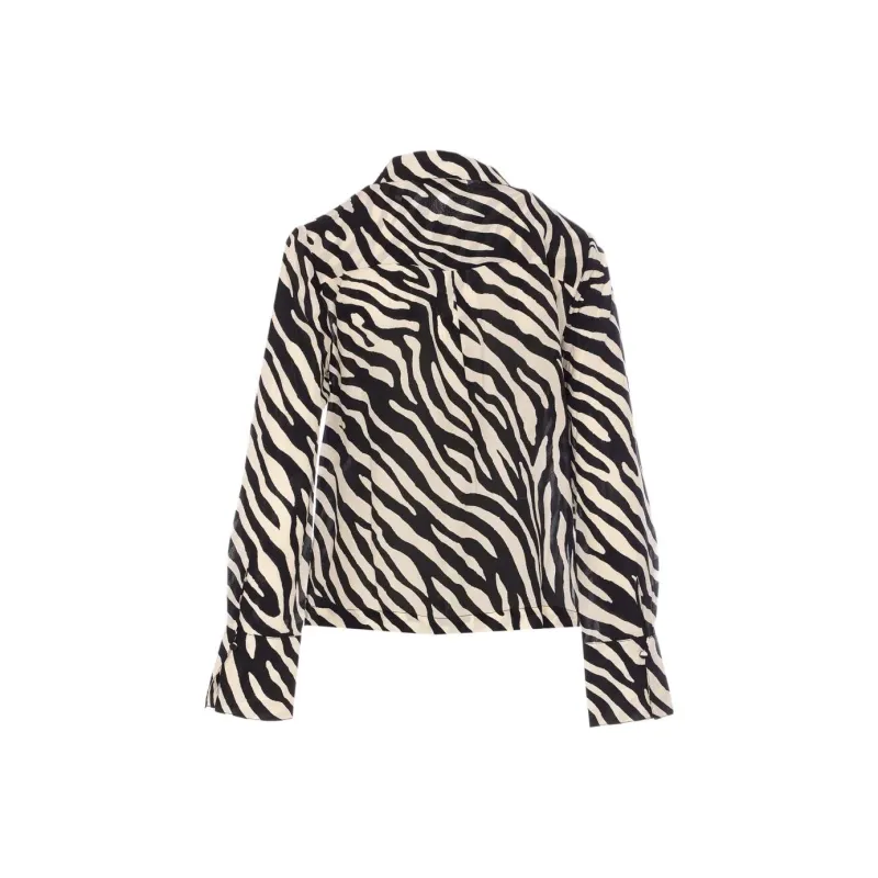 Rixo Havan Zebra print Shirt-1