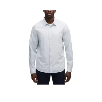 Lululemon New VentureClassic Fit Updated Shirt Men's Mixed Color Starch Blue