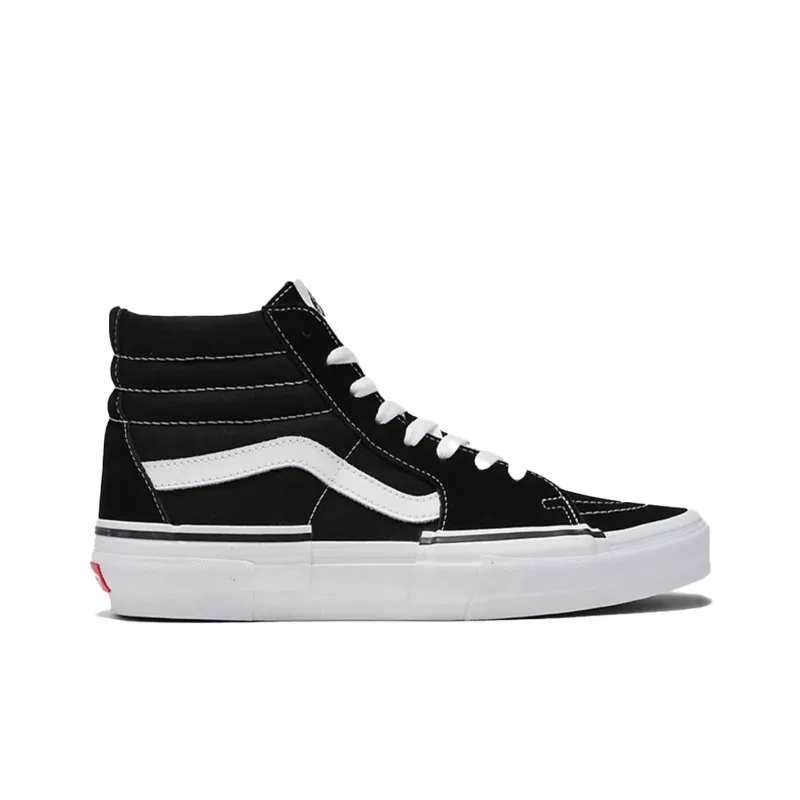 Vans SK8 Anti Slip Wear Resistant High Top Skateboard Shoes Men's Black-1