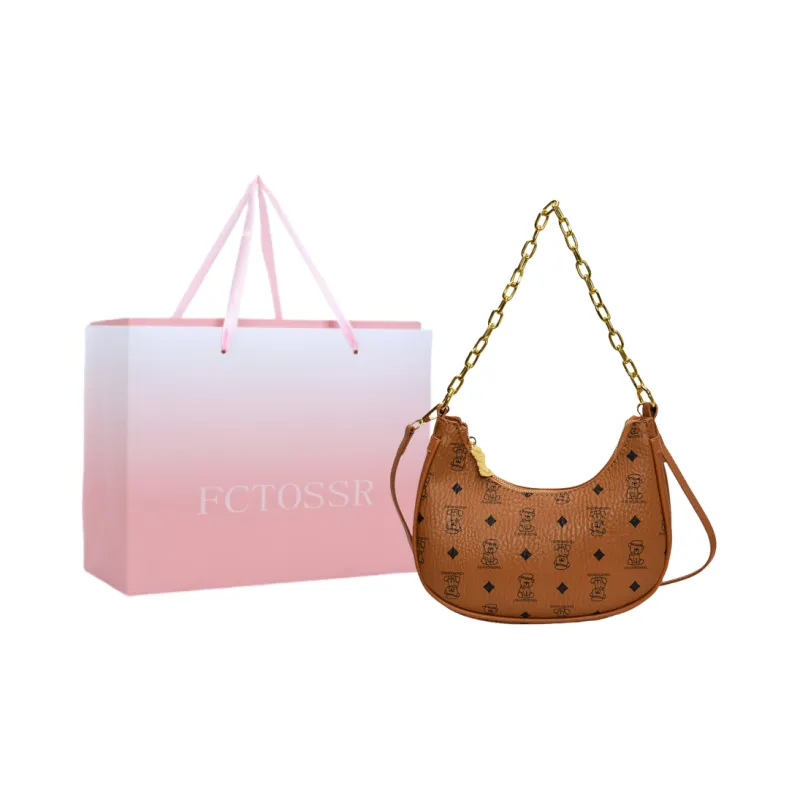 FCTOSSR PU Shoulder Bag, Crossbody Bag Regular Women's White/Black/Pink/Brown-15
