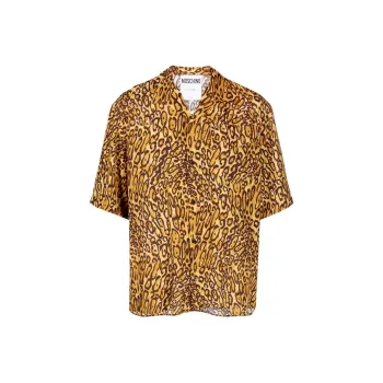 MOSCHINO Shirts Men Yellow