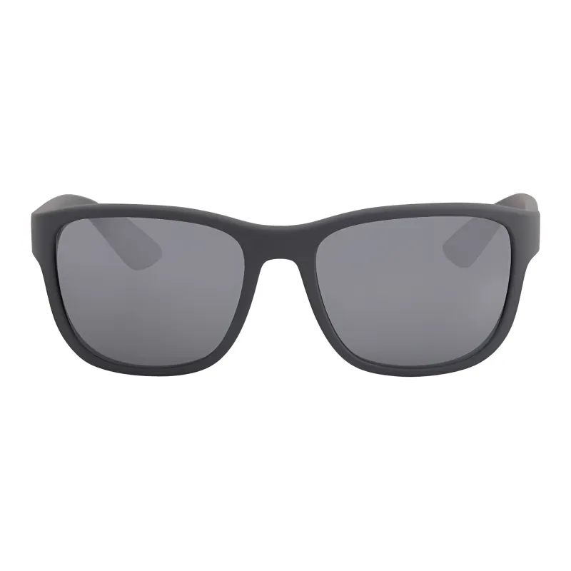 PRADA Plastic Irregular Shape Sunglasses Men's Black-1