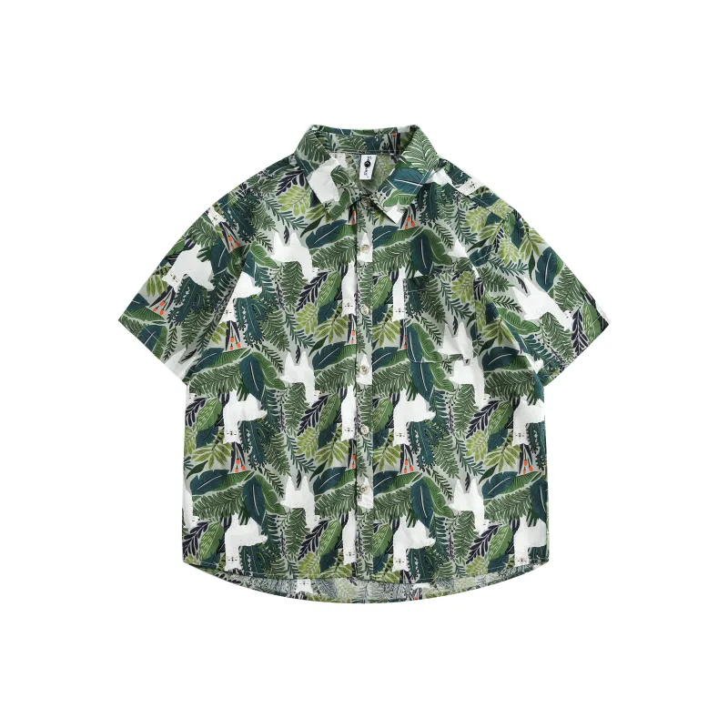 Columtomy Shirt Unisex Begonia Bay Green-0