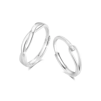 BLANK IN BLANK Sterling Silver Rings Unisex
