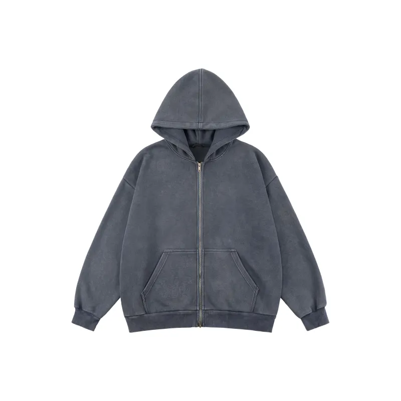 XINYINSU FW24 Sweatshirt Unisex Vintage Blue-0