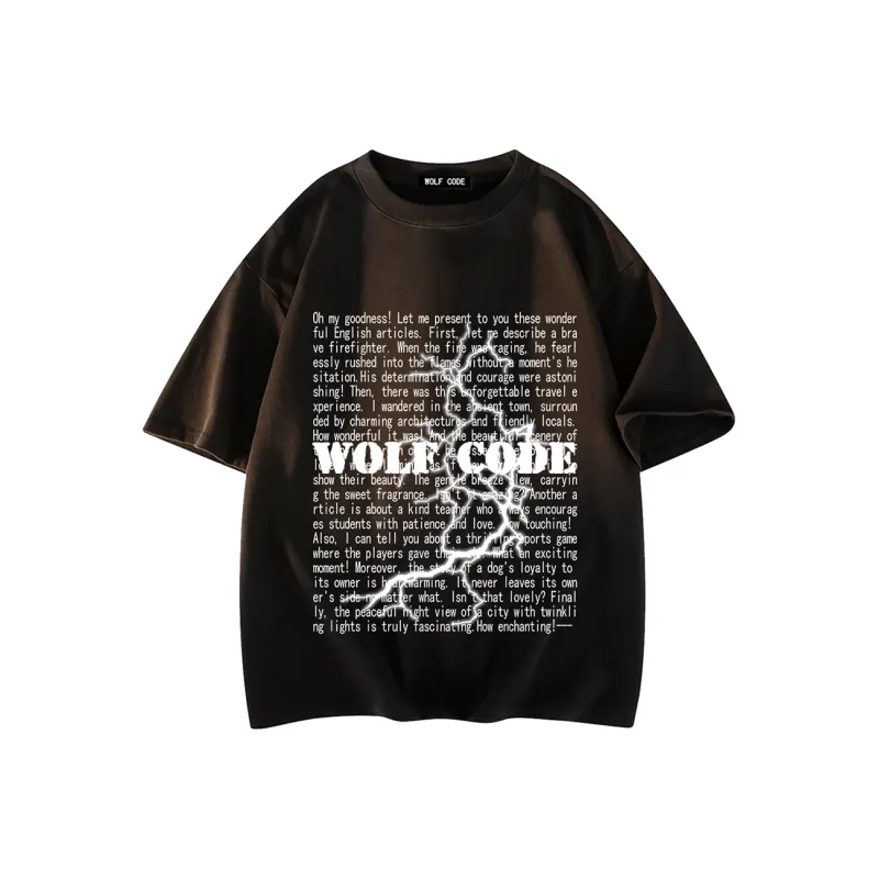 WOLF CODE T Shirts Unisex-2