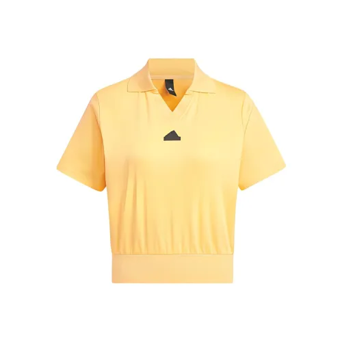 Adidas Sportswear Tee Polo Shirt Men's Bright Yellow