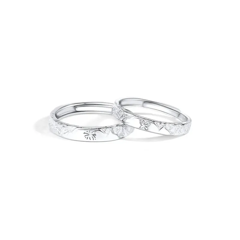 Asia Star 999 Fine Silver Rings Unisex-5