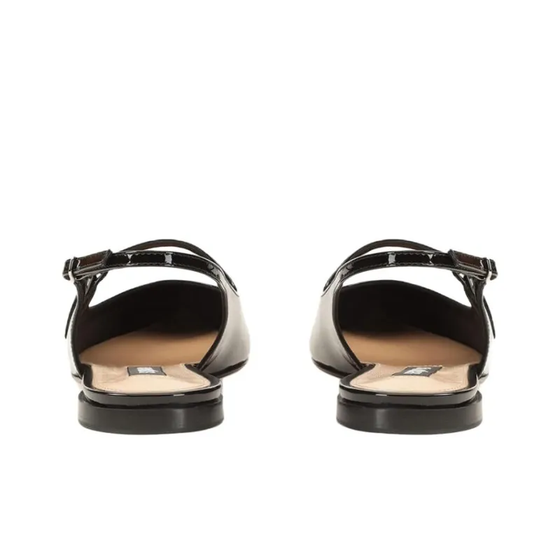 SERGIO ROSSI Godiva Casual Single Shoes Women's Black-4