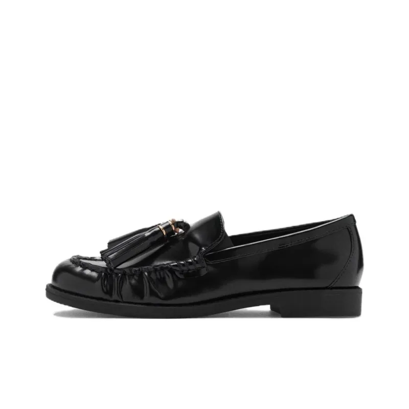 MANGO Loafers Women's Black-0