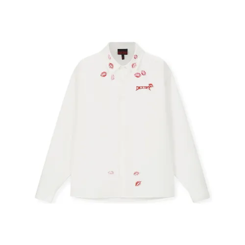 DICETINY Shirts Unisex White