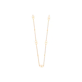 Valentino Brass Necklaces Men's Gold