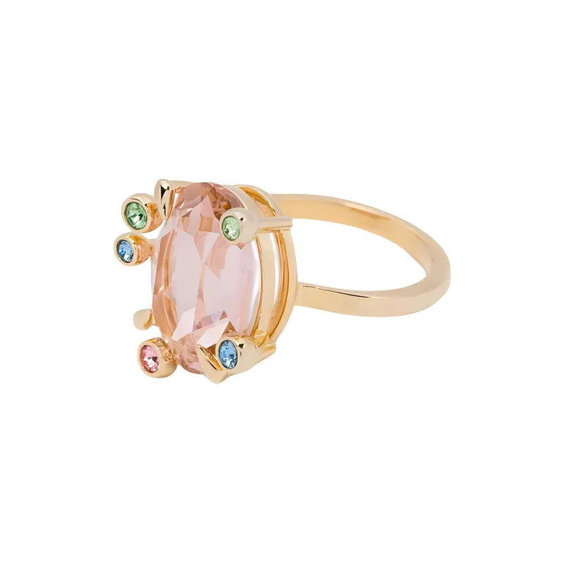 Swarovski Gema Rings Set Of Three-1