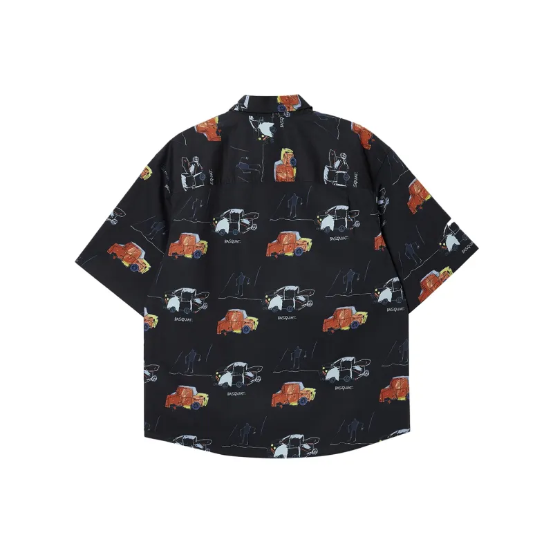 JACK JONES· x Jean Michel Basquiat Spring Shirt Men's-7