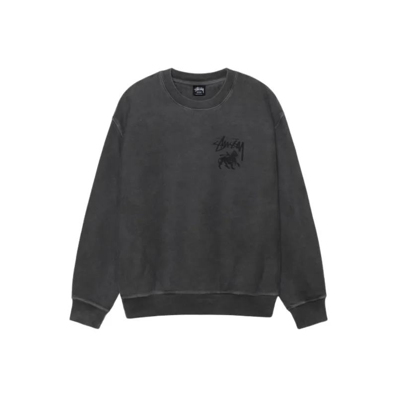 Stussy Rasta Lion Pigment Dyed Crew-8