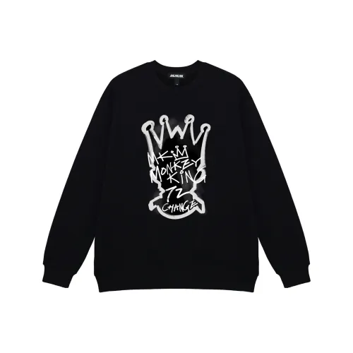 MK MONKEY KING Sweatshirt Unisex White