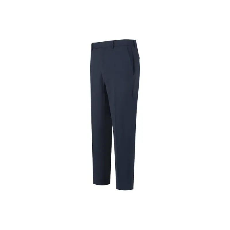 Zegna Suit Trouser Men's Dark Blue-2