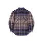 Black Ultraviolet Plaid Set