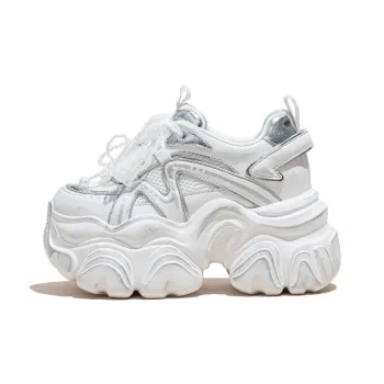 Shoe cabinet floral language Chunky Sneakers Women's Low Top