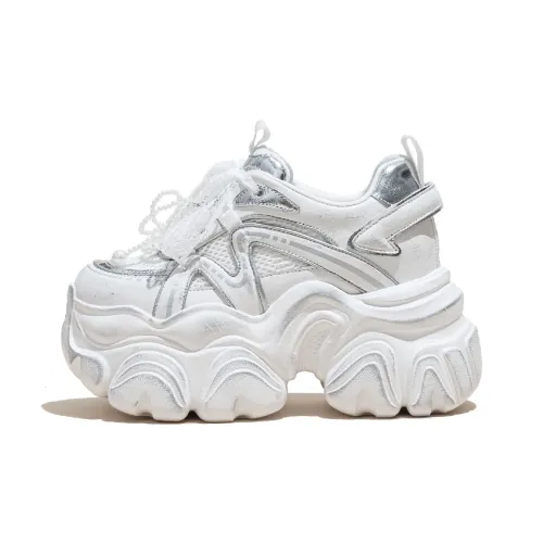 Shoe cabinet floral language Chunky Sneakers Women
s Low Top