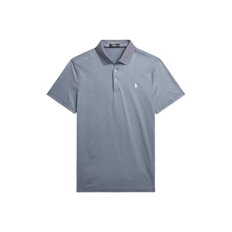 Ralph Lauren SS24 Polo Shirt Men's Elegant Dark Blue-0