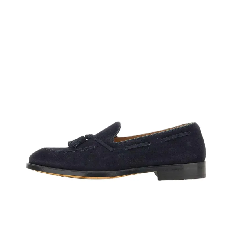 DOUCAL'S Mink Casual Shoes Men's Marine Blue-0