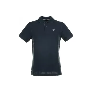 BARBOUR Polo Shirt Men's Marine Blue