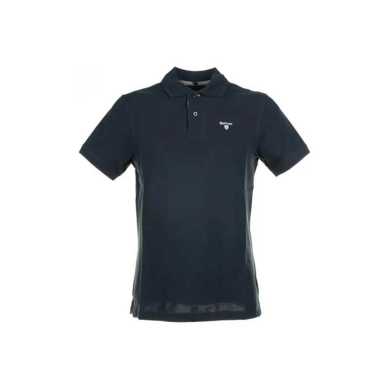 BARBOUR Polo Shirt Men's Marine Blue-0