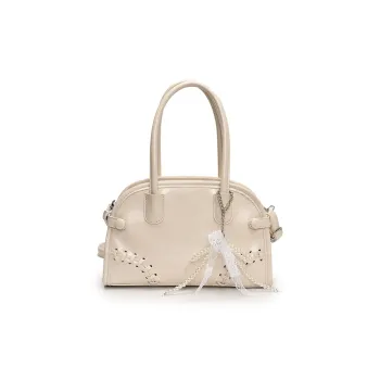 PINK·LAND PU Shoulder Bag, Crossbody Bag, Handbag Women's White/Pink/Blue