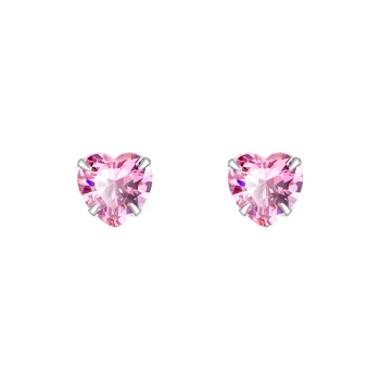 CAREBEARS 999 Fine Silver Stud Earrings Women's