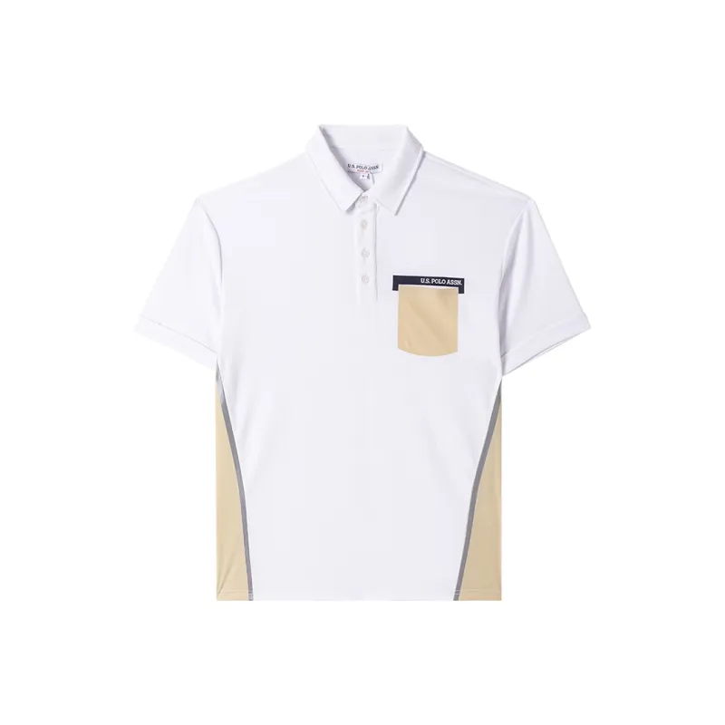 U.S. POLO ASSN. Polo Shirt Men's Pure White-0