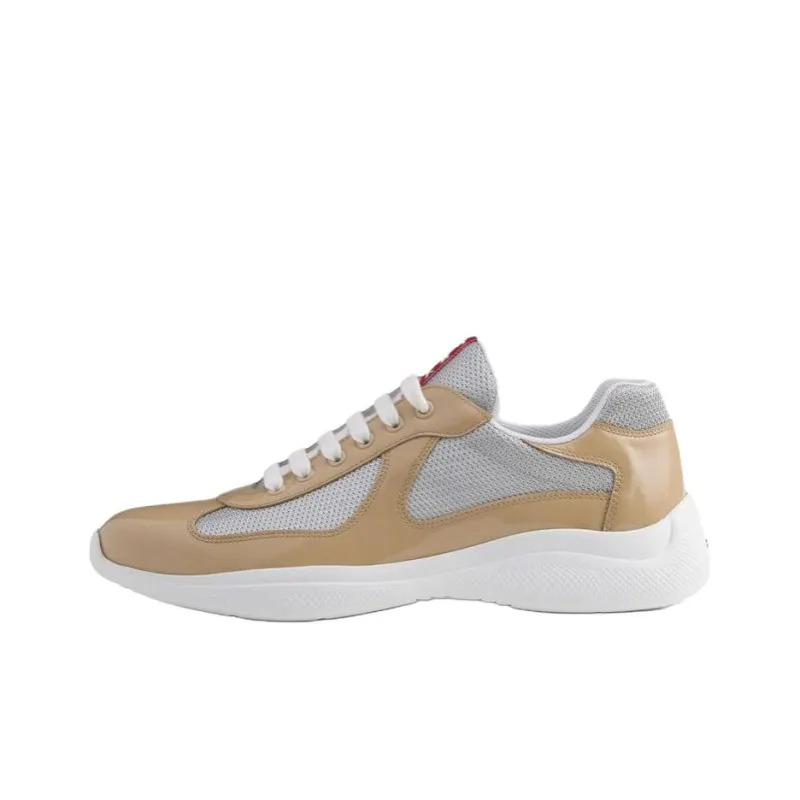 PRADA Low Top Casual Shoes Men's Gold-0