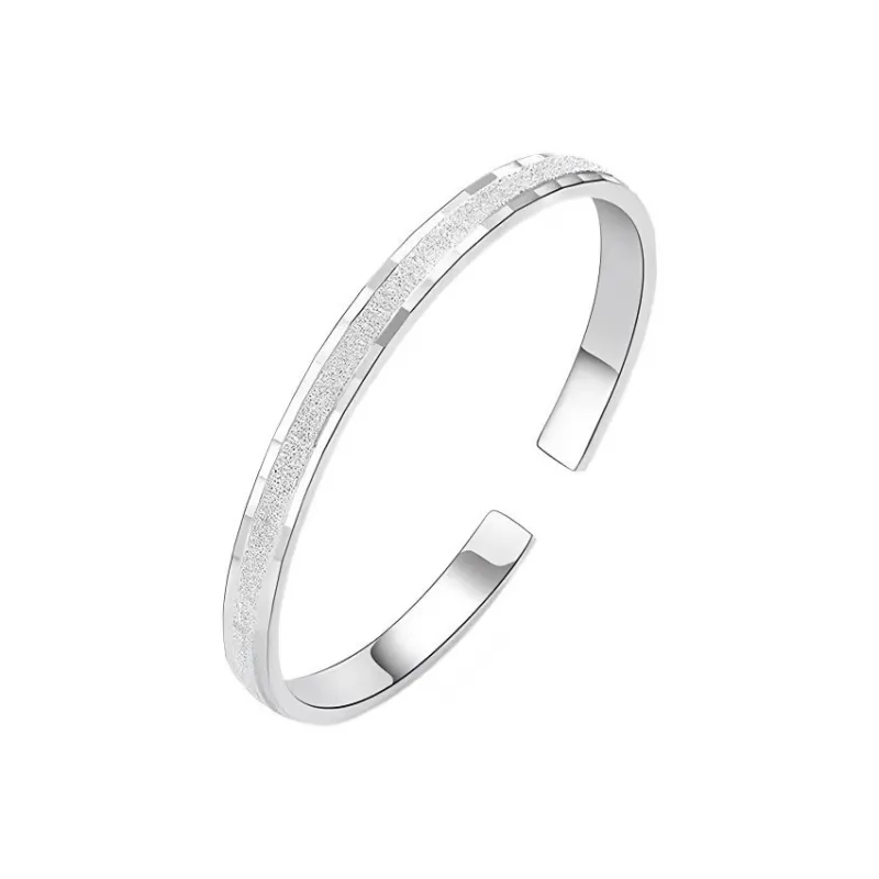 BMK S999 Fine Silver Bangles Women's-0