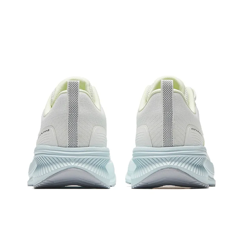 CHAOJIANTA Abrasion Resistant Breathable Low Top City Commute Running Shoes Women's White-3