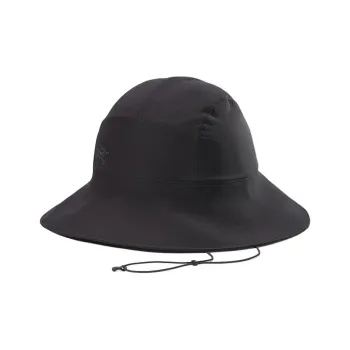Arcteryx Polyester Bucket Hats Unisex Black