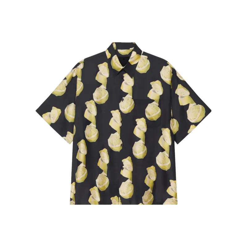 Givenchy Hawaiian Shirt With Front Pocket-0