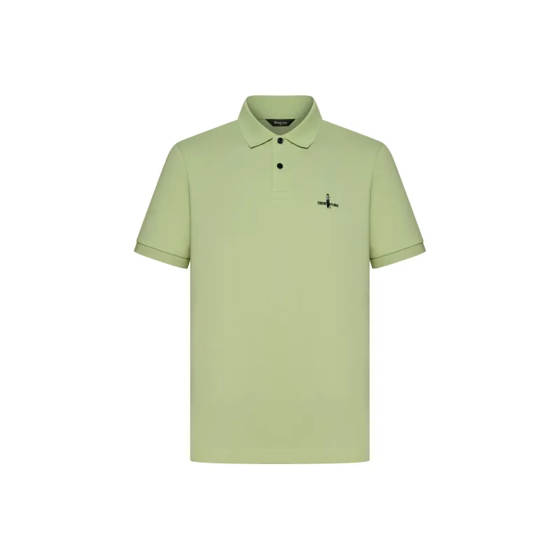 Biyin Leufen Oxygen Bar With Cooling Sensation Cooling Lapel Short Sleeved Polo Shirt Men's-10