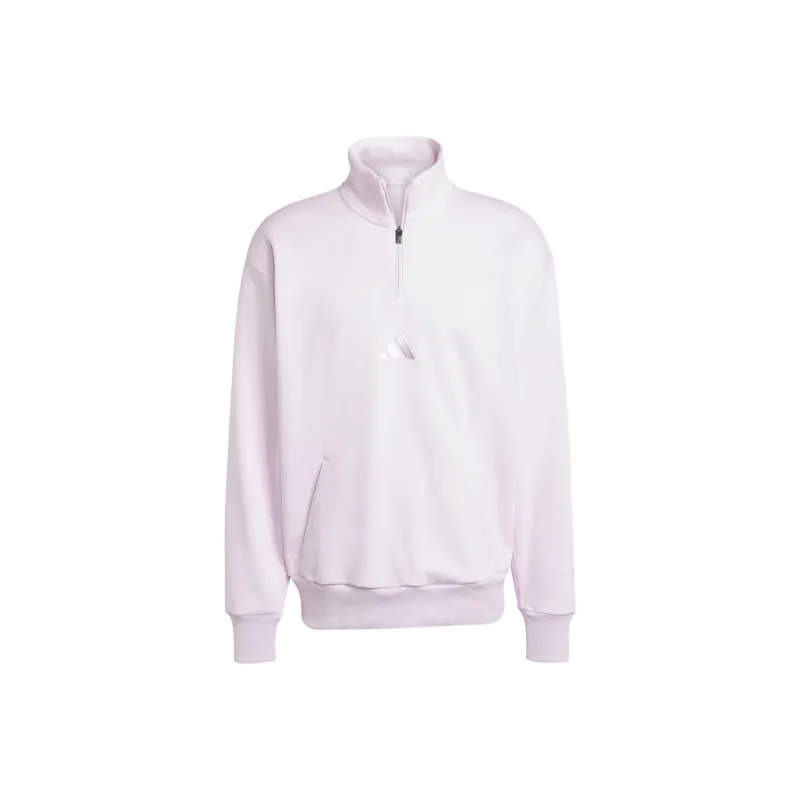Adidas Free Shipping With AdiClub All Szn Fleece 1/4 Zip Crew Sweatshirt-0