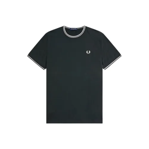 FRED PERRY T Shirt Men's Night Green