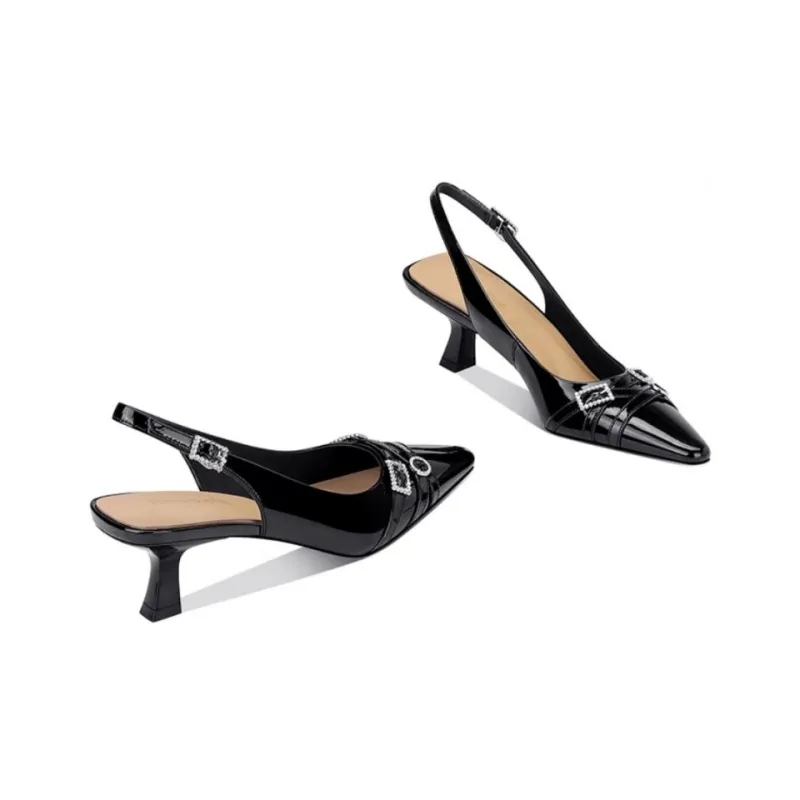 JESSICA SOPHIA Slim Heel High Heels 5cm Women's-6