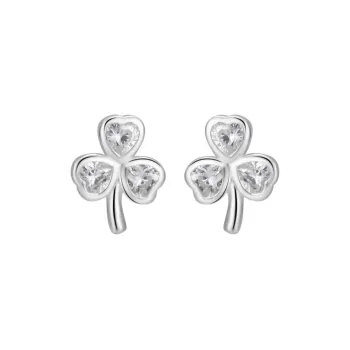 GIFT&CO S 999 Fine Silver Stud Earrings Women's