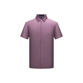 PIERRE CARDIN Shirt Men's Leather Pink