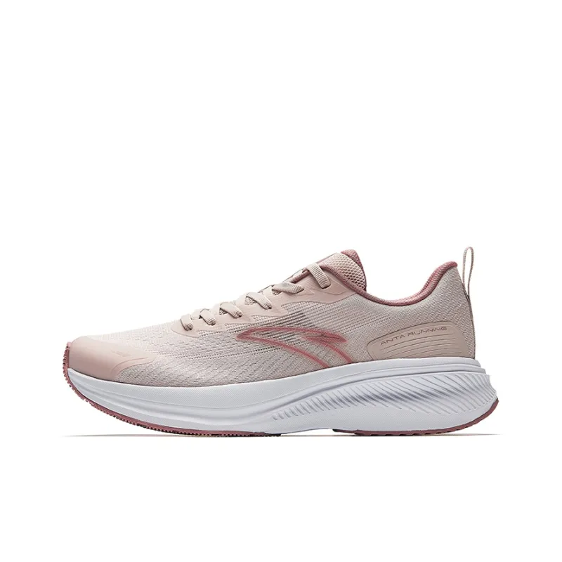 CHAOJIANTA Abrasion Resistant Breathable Low Top City Commute Running Shoes Women's Pink-0