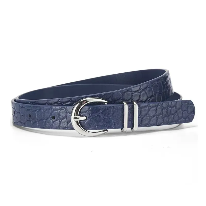 IOTS PU Leather Belts Unisex 1.8CM-4