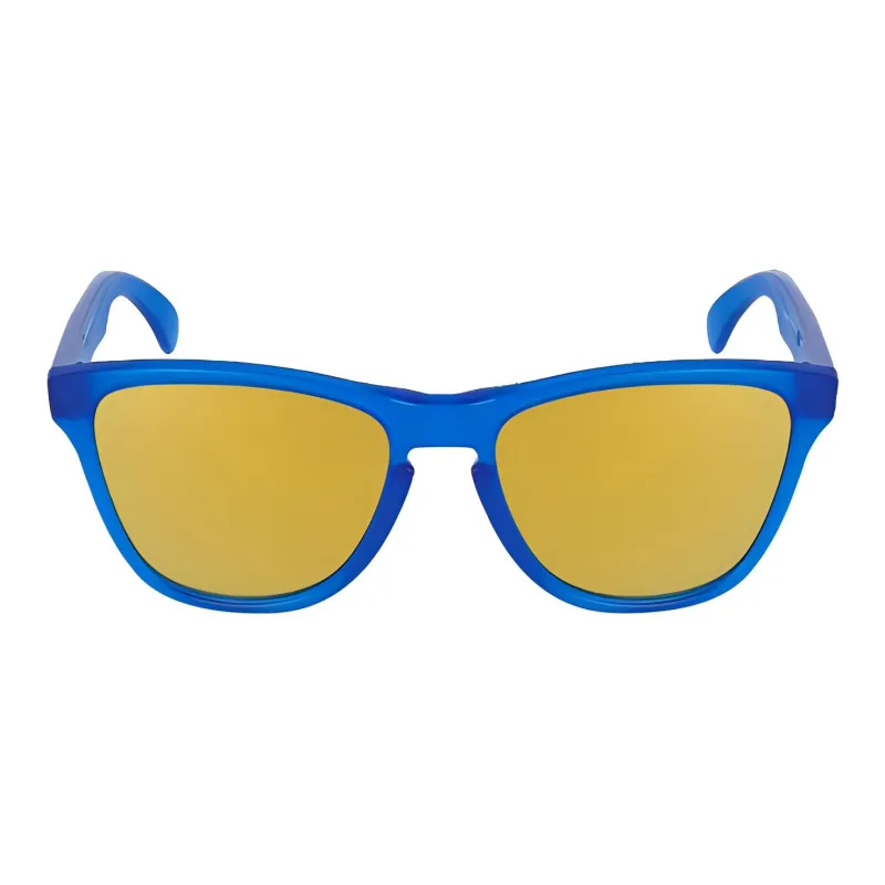 Oakley Irregular Shape Sunglasses Unisex Blue-1