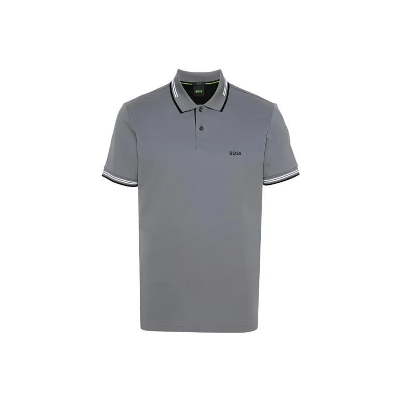 HUGO BOSS Logo raised Polo Shirt-0