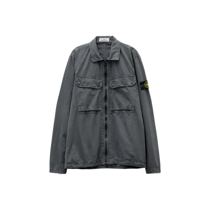 STONE ISLAND Shirt Men's Lead Gray-0