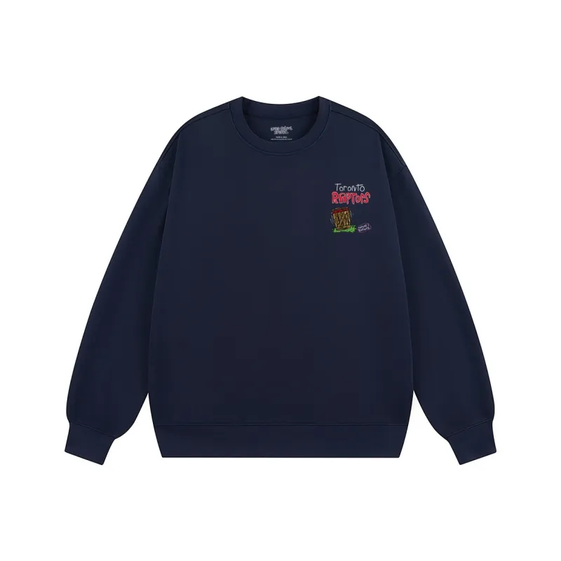 AFTER SCHOOL SPECIAL Sweatshirt Unisex Navy Blue-0
