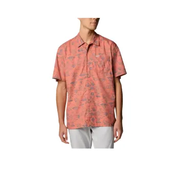 Columbia PFG Trollers Best Shirt Men's Peach