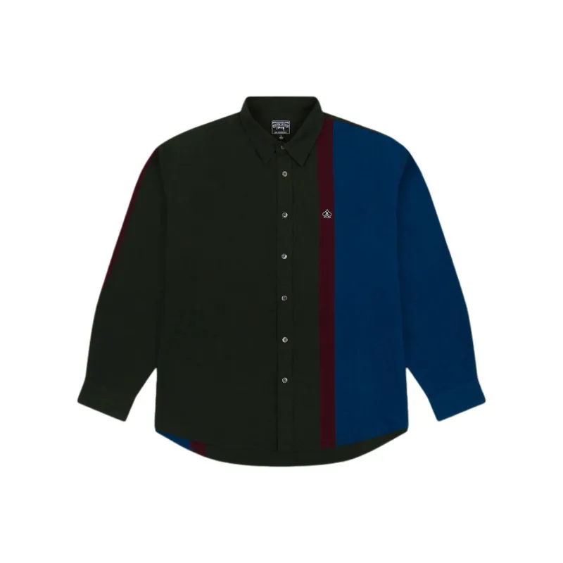 Denim Tears X Stussy Ivy Stripe Shirt-0